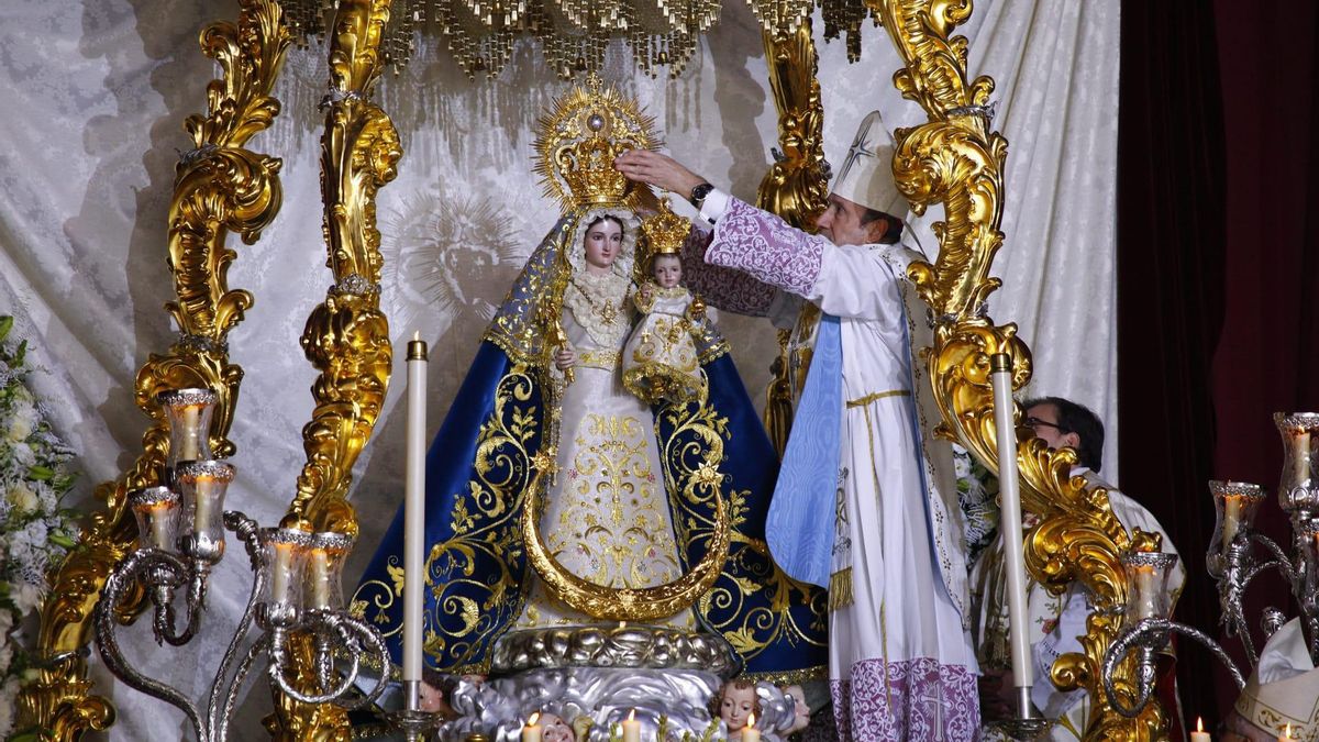 La coronación de la Virgen de Luna, en imágenes