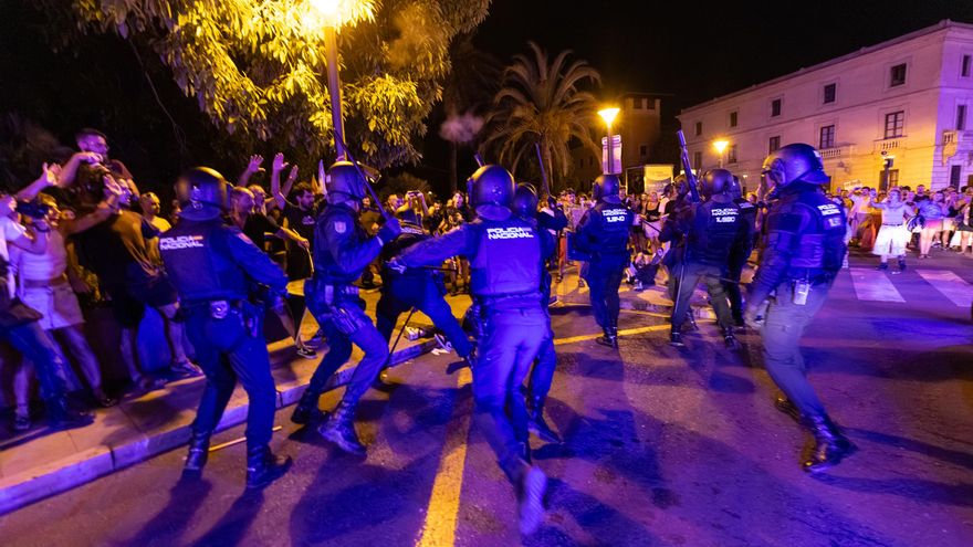 El delegado del Gobierno afirma que las cargas policiales en la protesta de Palma fueron "desmedidas y violentas"