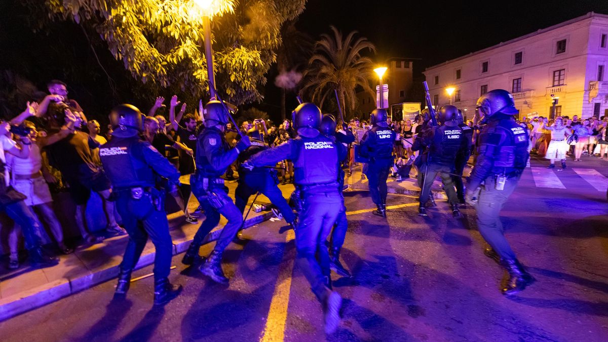 El delegado del Gobierno afirma que las cargas policiales en la protesta de Palma fueron "desmedidas y violentas"