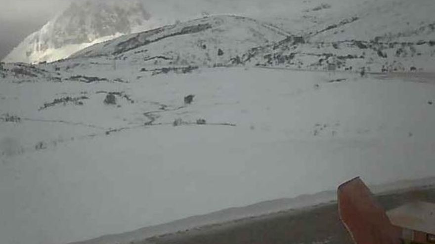 Imagen de la webcam de San Isidro 18/01/2017.