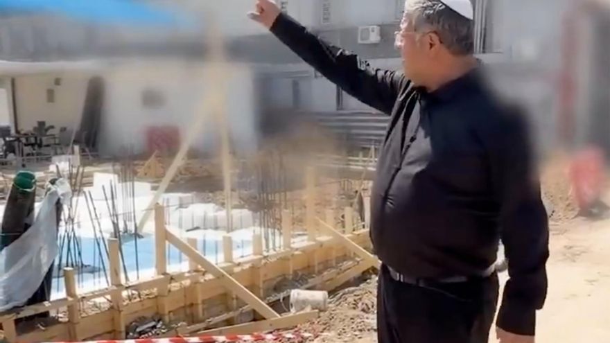 El ministro ultra Ben-Gvir publica un vídeo del lugar donde Israel instalará la horca para ejecutar a palestinos