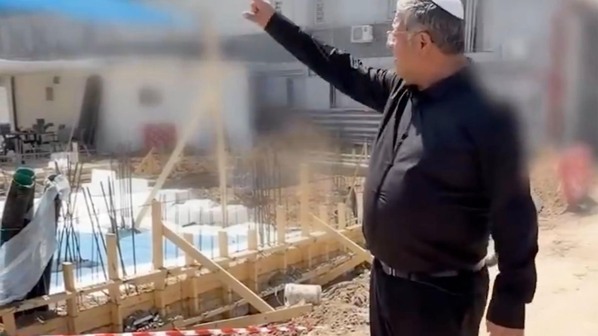 El ministro ultra Ben-Gvir publica un vídeo del lugar donde Israel instalará la horca para ejecutar a palestinos