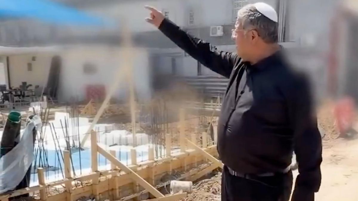 El ministro ultra Ben-Gvir publica un video del lugar donde Israel instalará la horca para ejecutar a palestinos