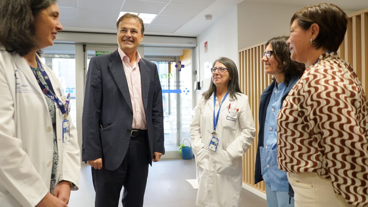 El consejero de Salud, Alberto Martínez, este jueves