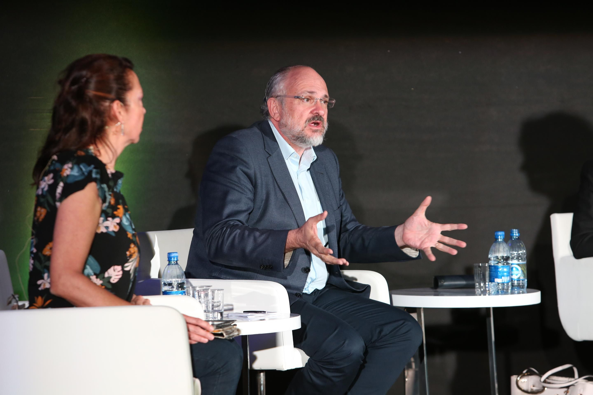 Teresa Cárdenes y Francisco Pomares