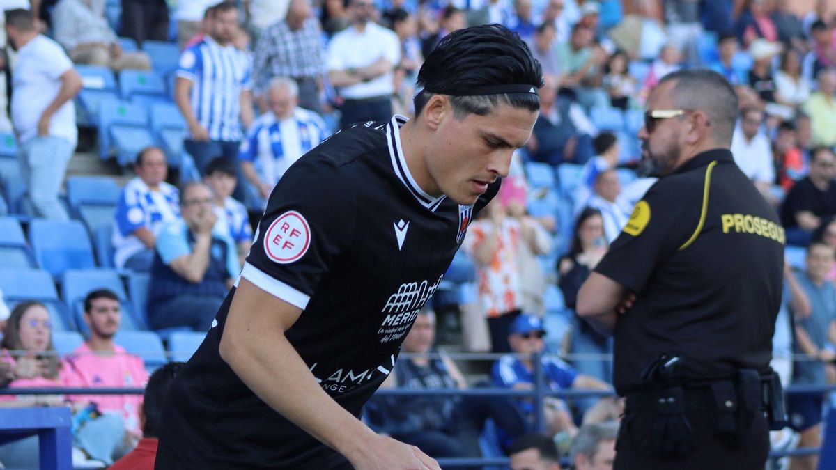 Juanjo Sánchez con el Mérida