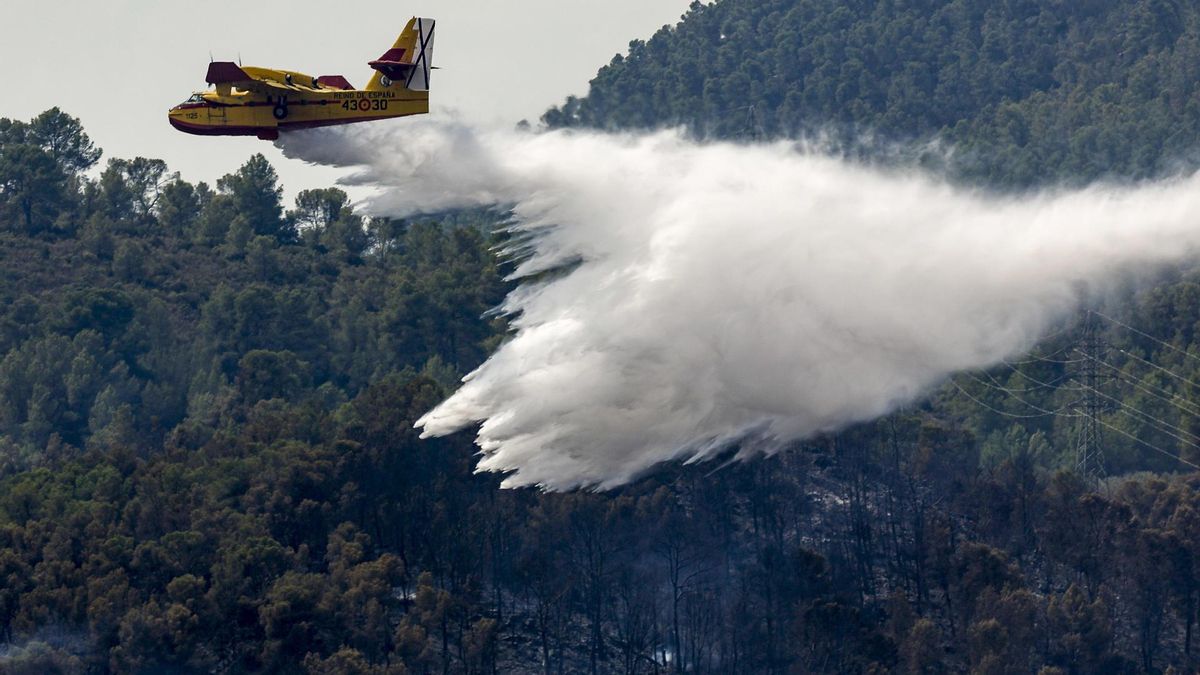 Descartadas las causas naturales en el incendio de Tuéjar que ha arrasado 835 hectáreas de la Reserva de la Biosfera