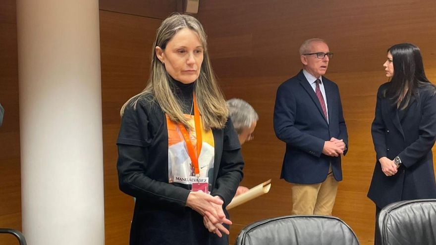 La presidenta de las víctimas de la dana, en las Corts: "Exíjanle el acta a Mazón y si no la da, expúlsenle del partido"