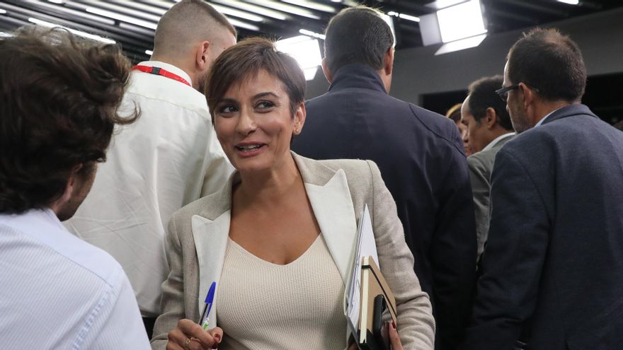 La ministra Portavoz, Isabel Rodríguez.