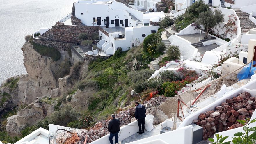 Pánico en Grecia: las calles de la turística isla Santorini se vacían tras múltiples terremotos