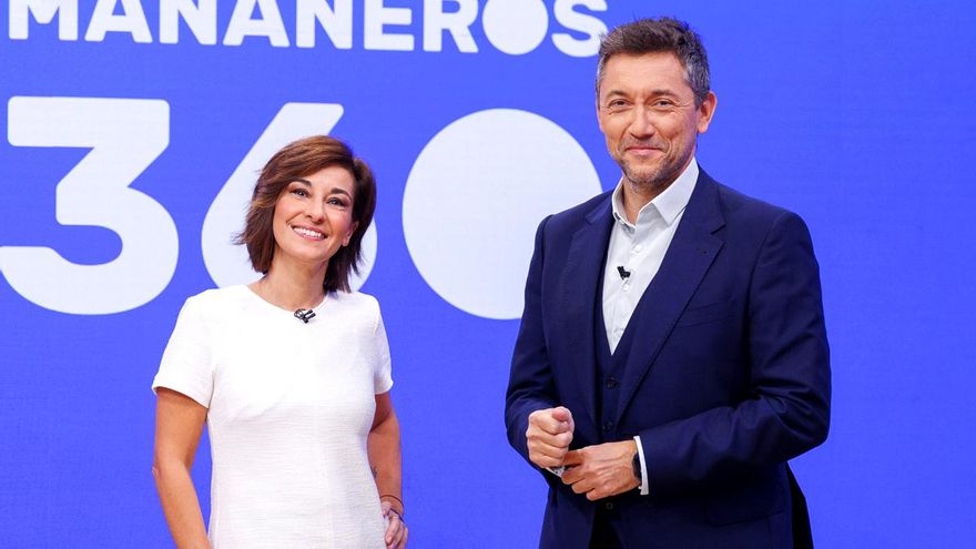 La 1 lidera el lunes por dos centésimas sobre Antena 3 ayudada por el nuevo récord histórico de 'Mañaneros' (18.1%)