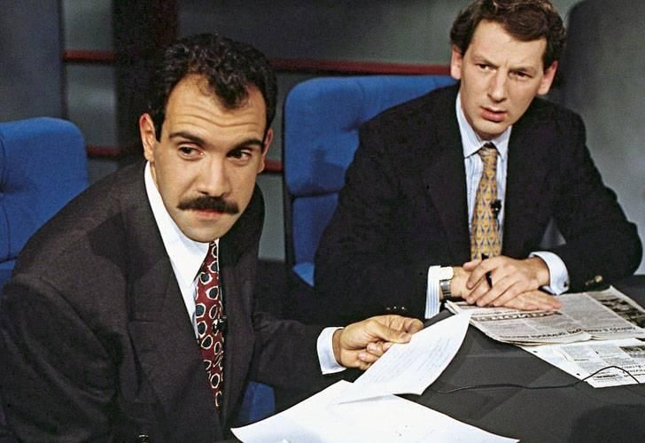 Daniel Hadad y Marcelo Longobardi, dupla televisiva de los años noventa.