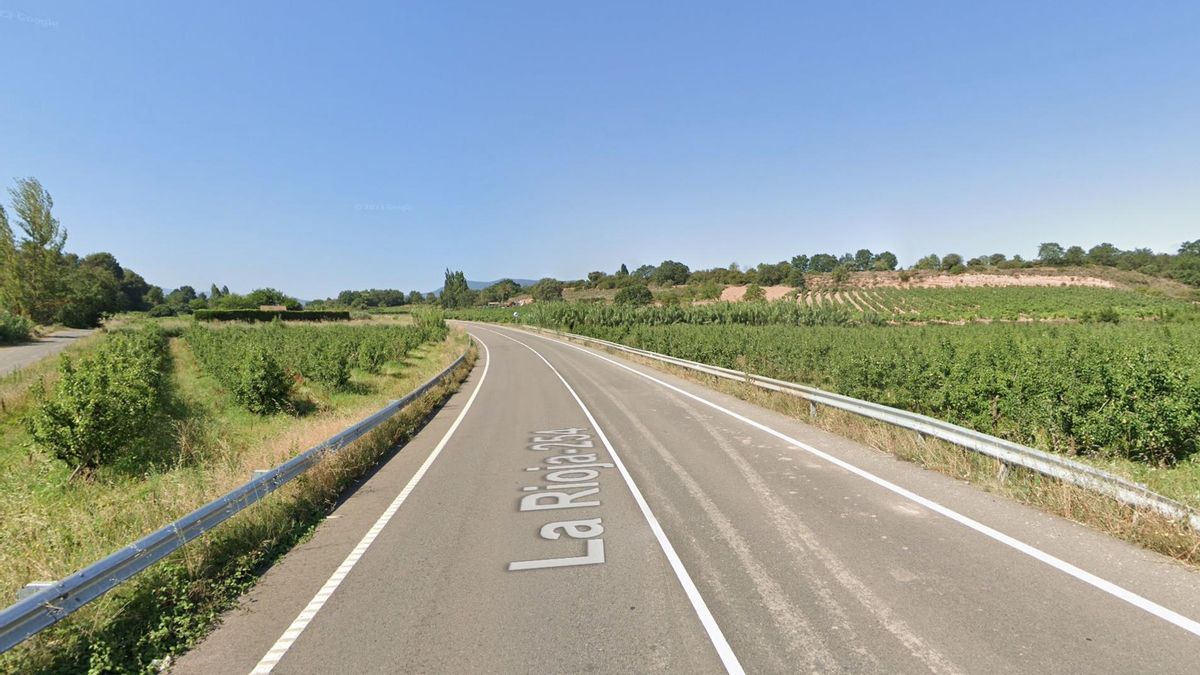 Cinco heridos, entre ellos un menor grave, en el accidente múltiple en Lardero