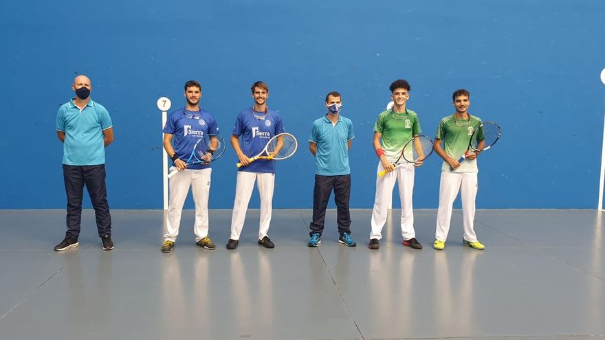 El equipo Absoluto del Círculo de Amistad alcanza la División de Honor del Campeonato de España de frontenis