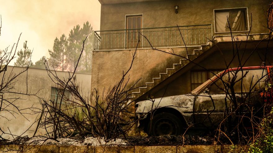 Más de 54.500 hectáreas ardieron en Portugal en una semana, según cálculos de Copernicus