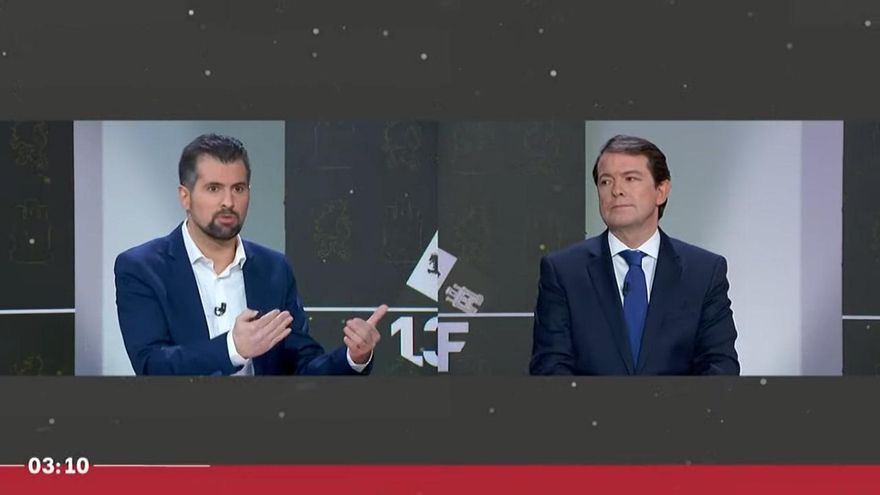 Luis Tudanca y Alfonso Fernández Mañueco
