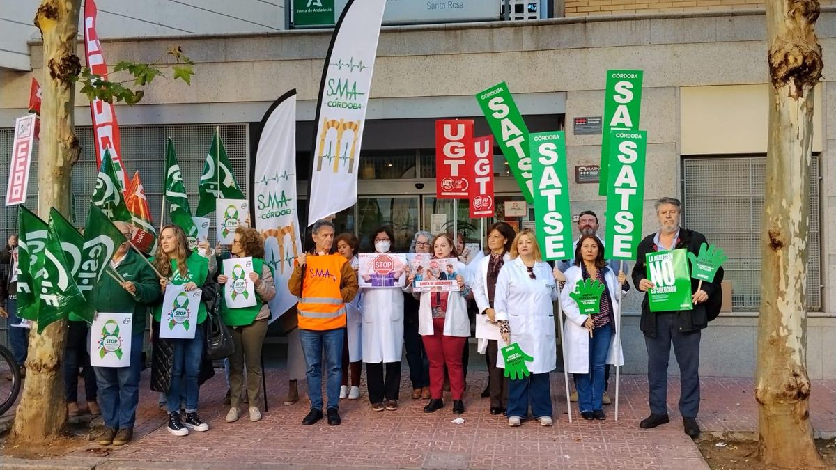 Satse vuelve a concentrarse para condenar las agresiones al personal sanitario