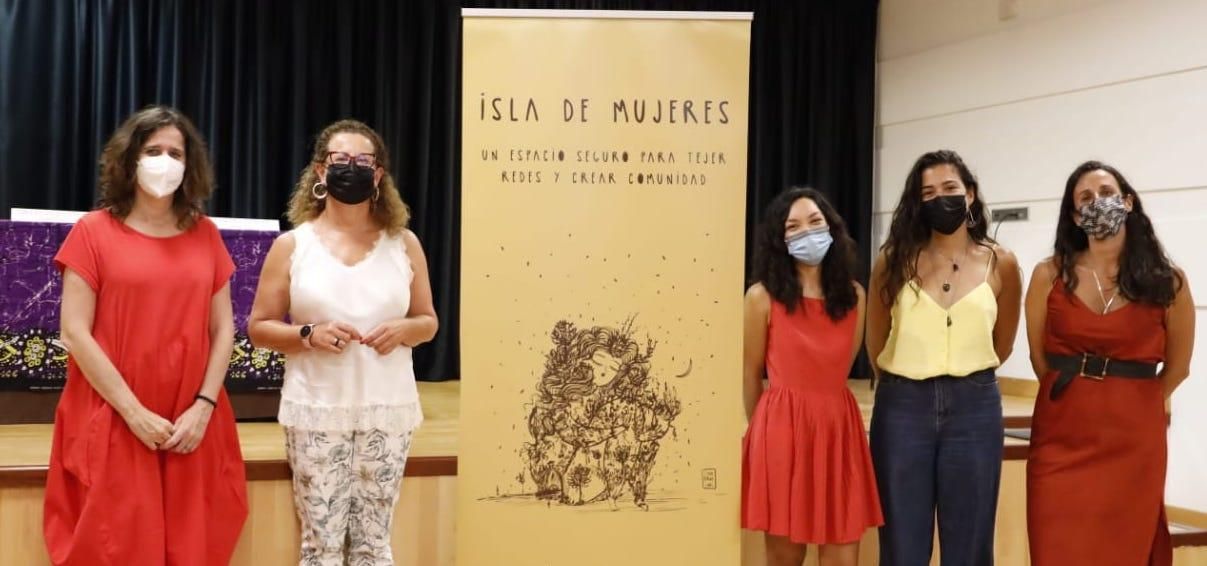Presentación del proyecto 'Isla de Mujeres'.
