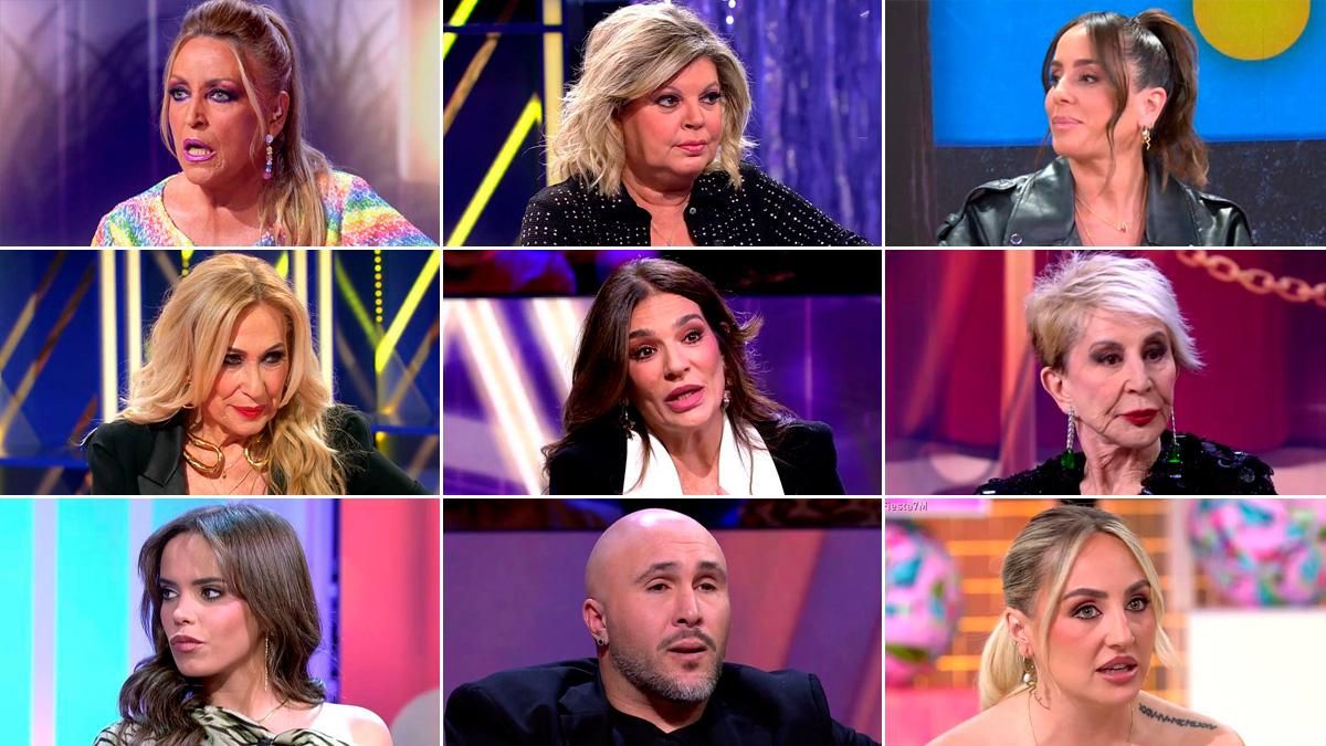 Mosaico con los 'regresos' más sonados a Telecinco