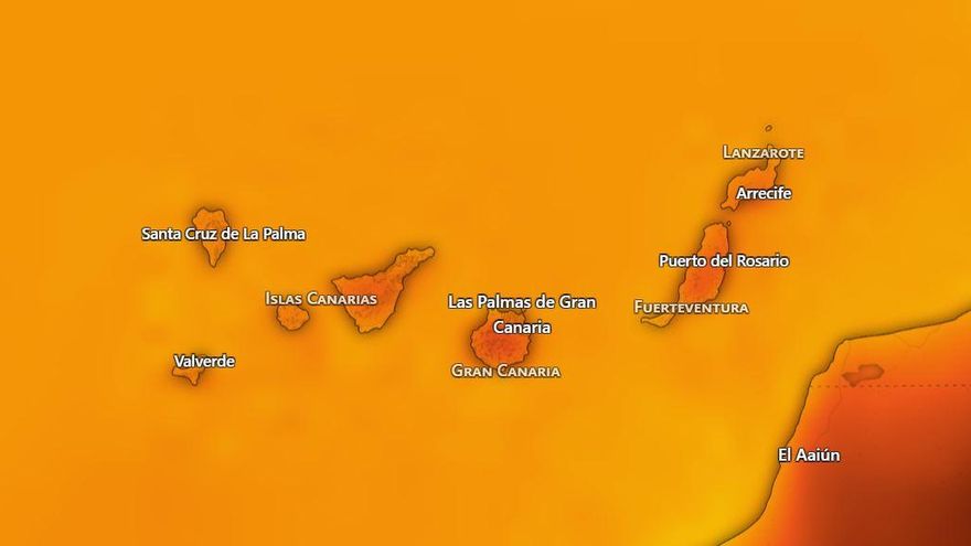 La Aemet amplía a gran parte de Canarias los avisos por calor para los próximos días