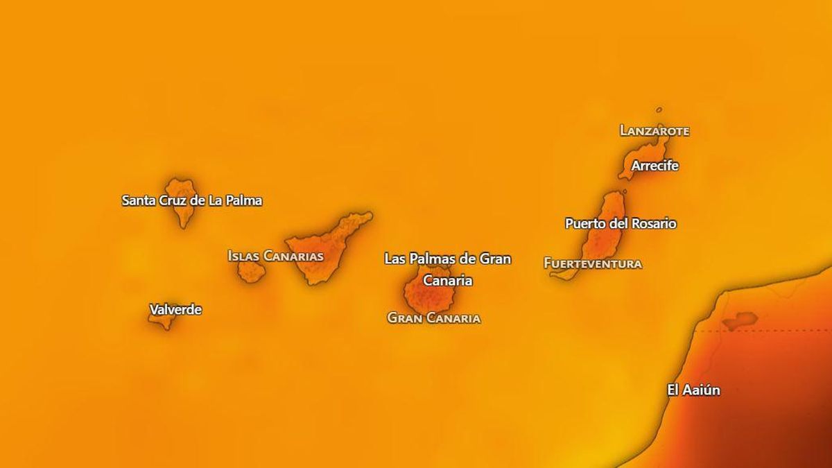 La Aemet amplía a gran parte de Canarias los avisos por calor para los próximos días