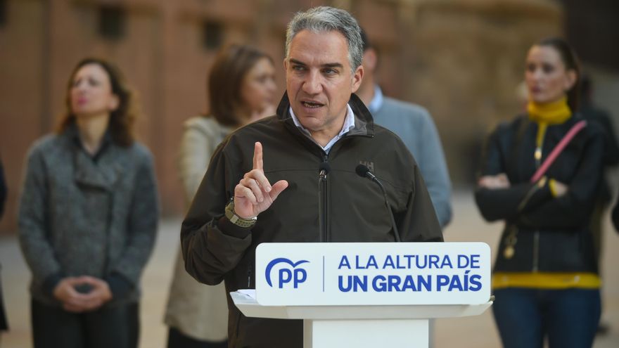 El coordinador general del PP, Elías Bendodo.