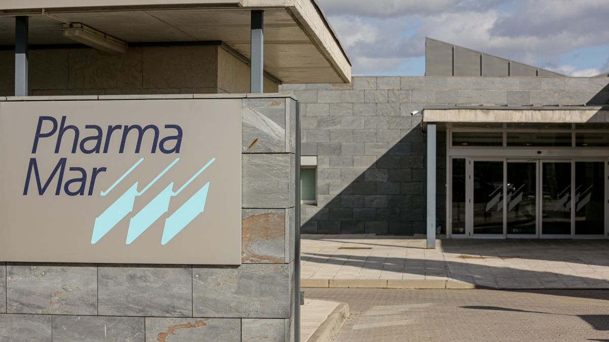 Entrada a la sede de PharmaMar