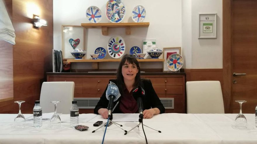 La abogada Begoña Alfaro presenta su candidatura a las primarias de Podemos Navarra con la intención de "recuperar la calle y la esencia del partido"