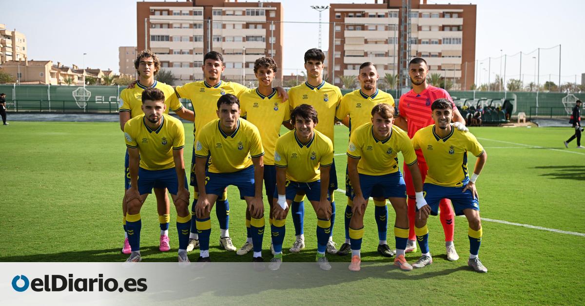 Ian Martínez le da la primera victoria como visitante a Las Palmas Atlético