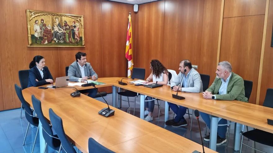 Reunión entre el Consejo Comarcal de la Cerdanya y la asociación de la Guardia Civil Jucil