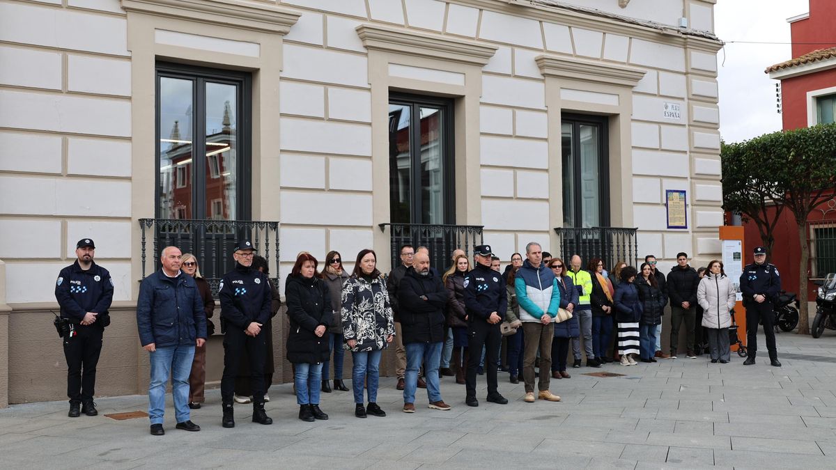 Minuto de silencio por el 11M en Alcázar de San Juan (Ciudad Real)