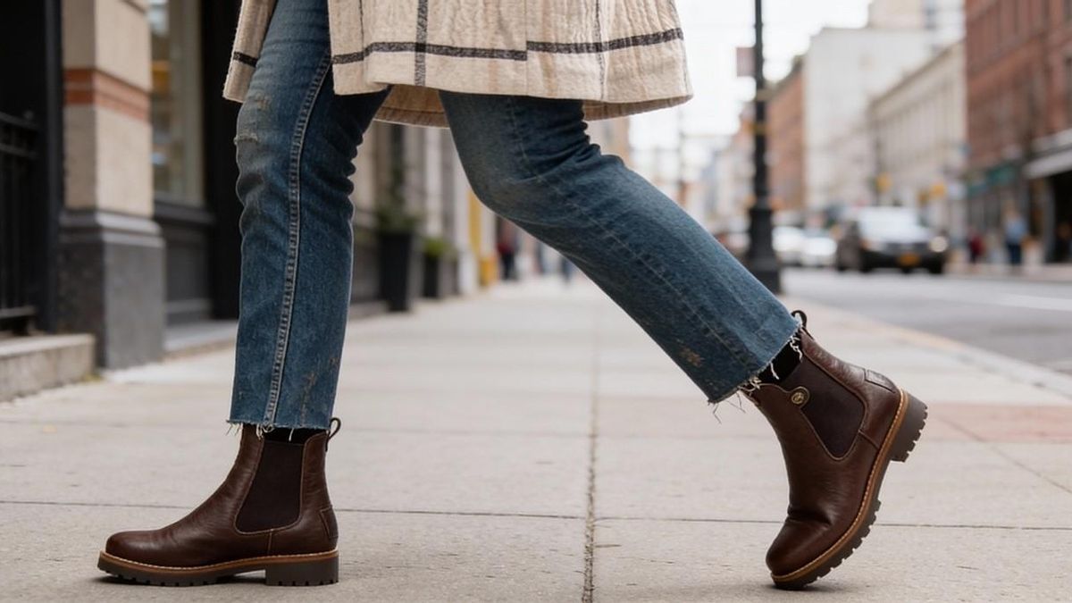 10 looks de mujer para combinar tus botines planos