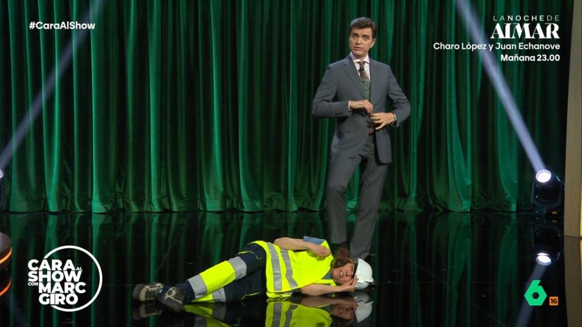 Marc Giró pisotea a una obrera en 'Cara al show' para reivindicar la polarización: "Haga el favor de no vociferar"
