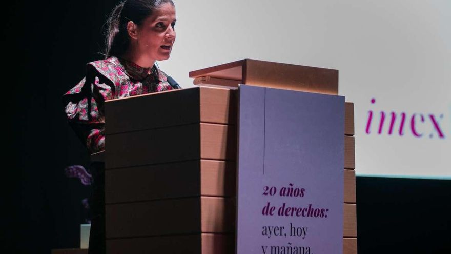 Gil Rosiña, en el acto de aniversario de los 20 años del IMEX, que tuvo lugar en Mérida.