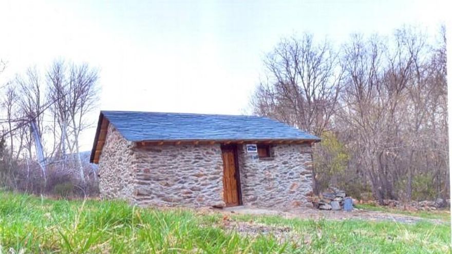 Imagen de la restaurada fragua de Valdavido.