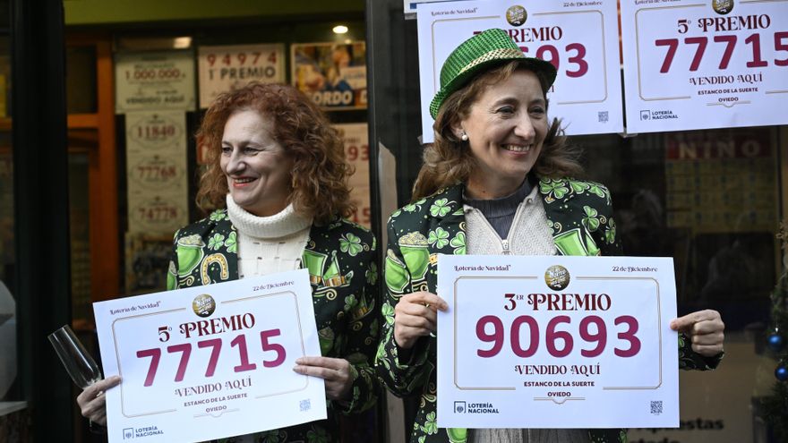 El tercer premio de la lotería de Navidad riega parte de Castilla-La Mancha y alcanza a Letur