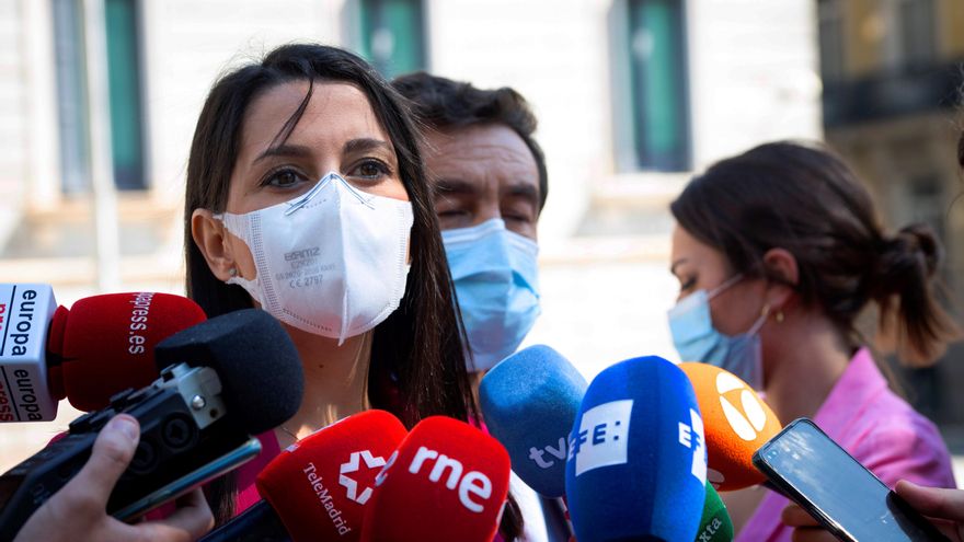 La líder de Ciudadanos, Inés Arrimadas, en una imagen de archivo. EFE/ Luca Piergiovanni