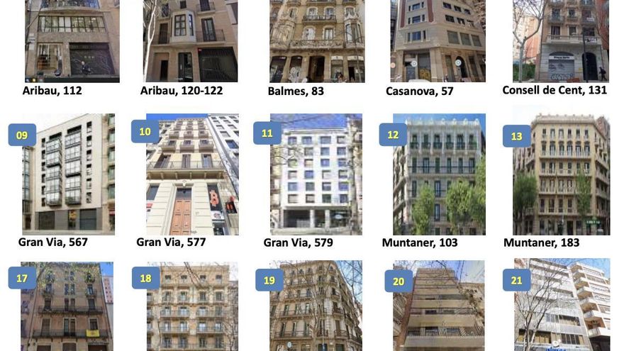 Más de 3.000 inquilinos del Eixample, afectados por la especulación inmobiliaria: “Destrozan los barrios”