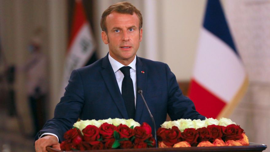 El presidente de Francia, Emmanuel Macron.