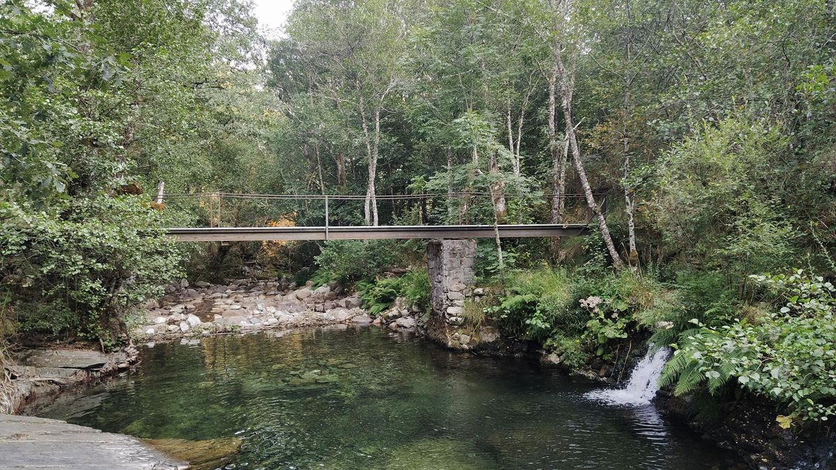 Poza del río Burbia