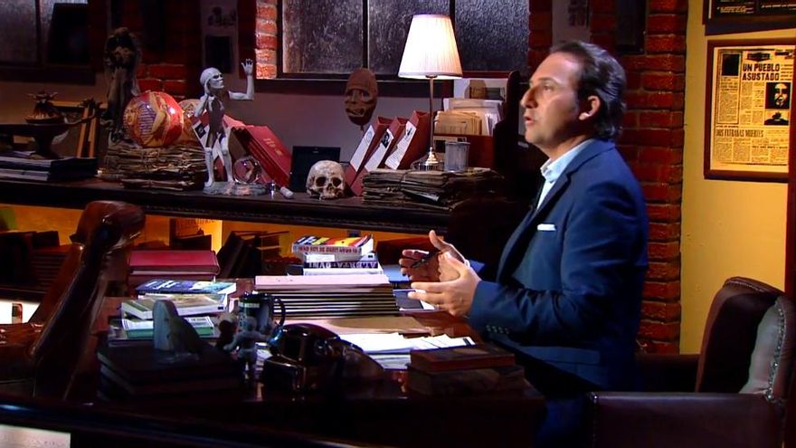 Iker Jiménez, ayer en Cuarto Milenio