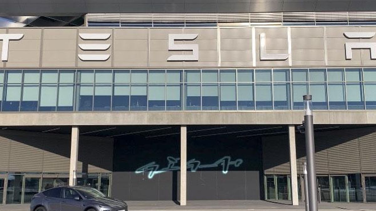 Imagen de la fábrica de Tesla en Grünheide (Alemania)