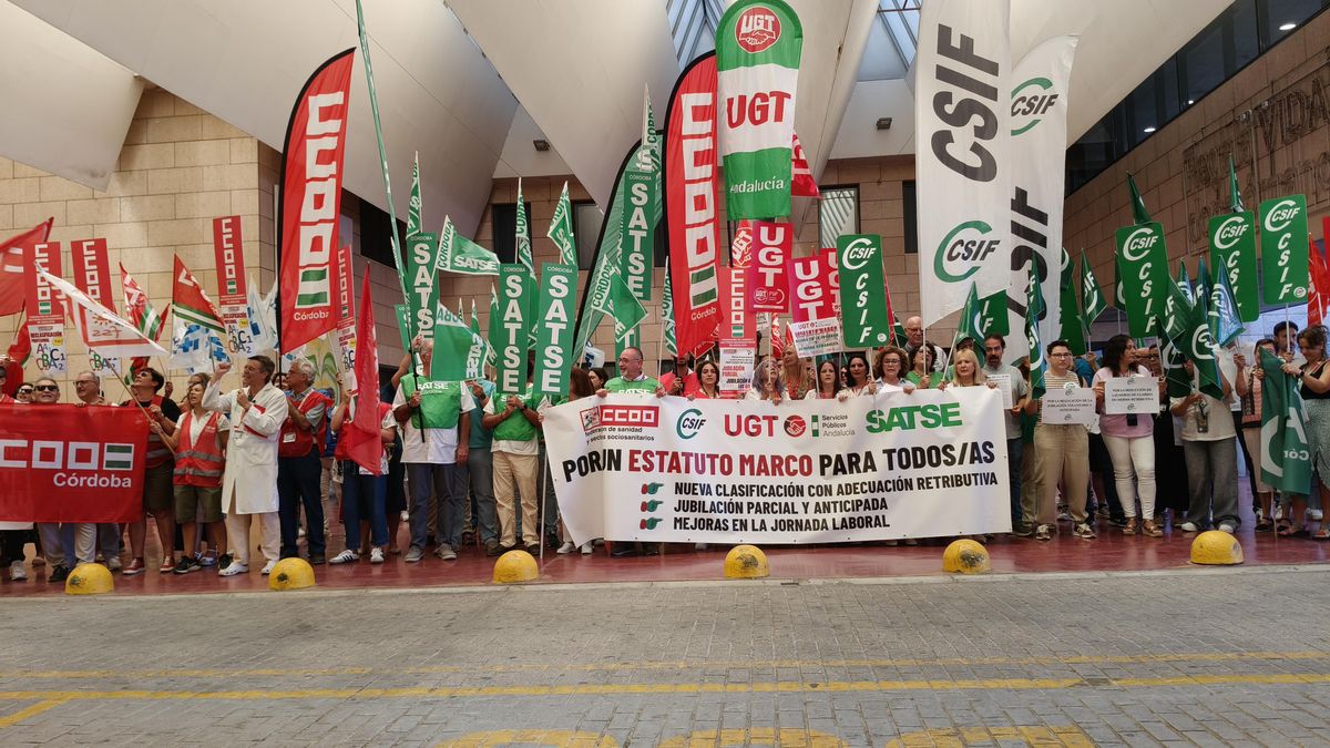 CCOO, Satse, CSIF y UGT inician movilizaciones por el bloqueo de la negociación del Estatuto Marco en Salud