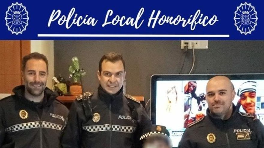 Marchena tiene un nuevo policía local, se llama Antonio y tiene 12 años