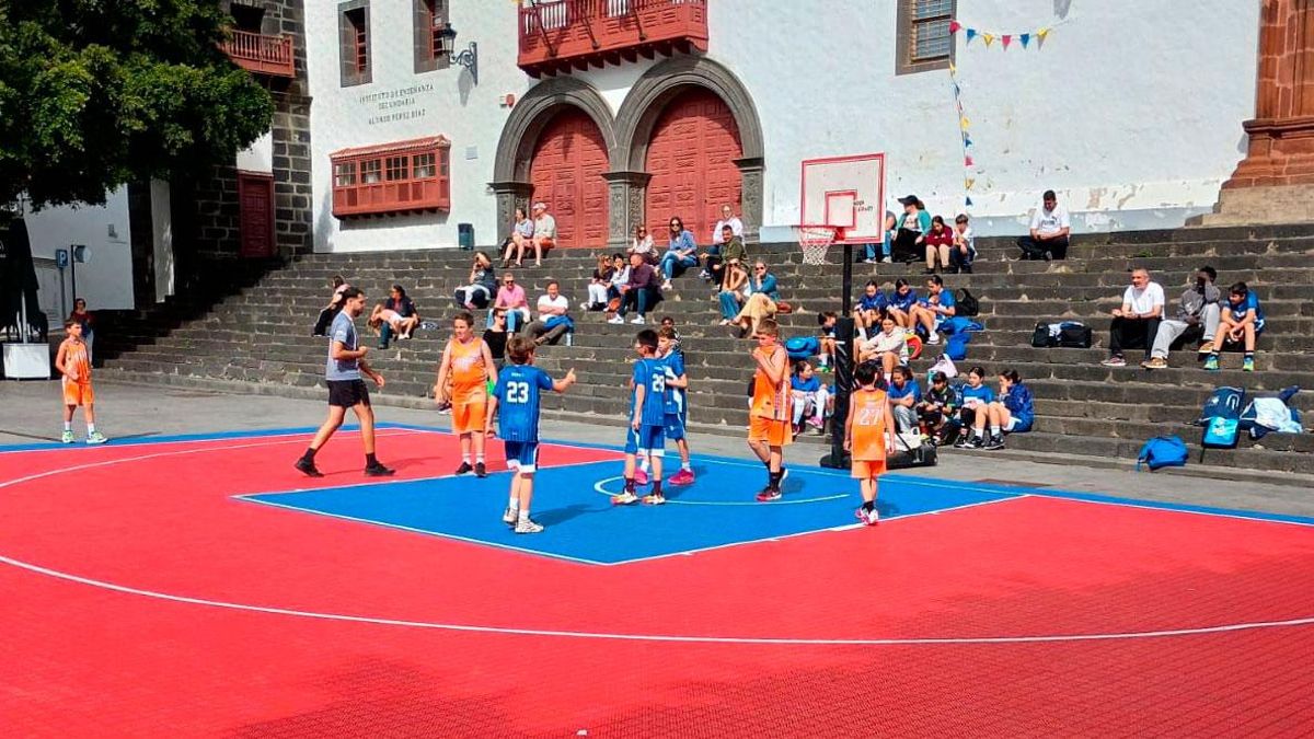 El baloncesto 3x3 se estrena en los Campeonatos de Canarias en Edad Escolar