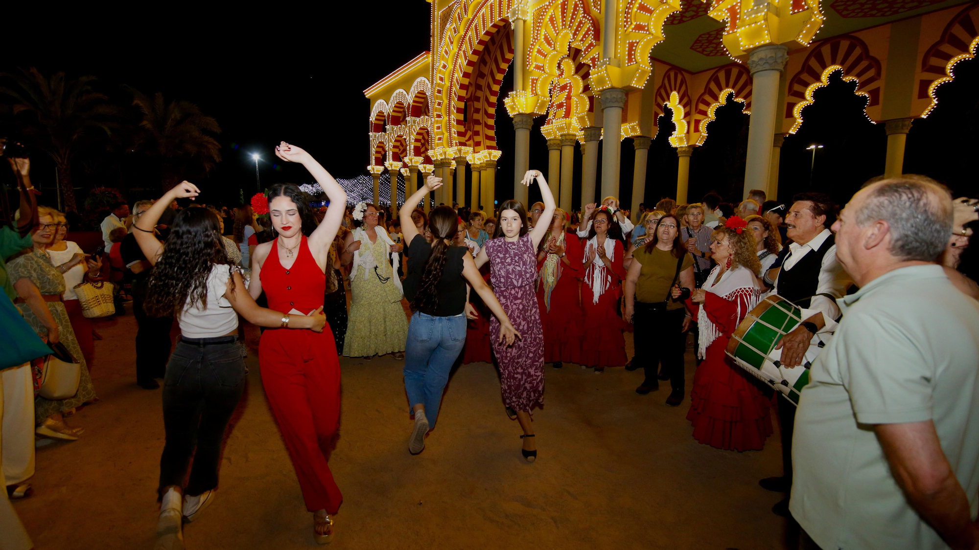 Comienzo de la feria 2026 y fuegos artificiales