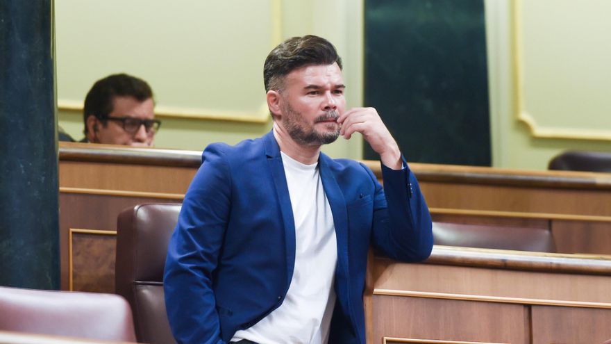 El diputado de ERC Gabriel Rufián.