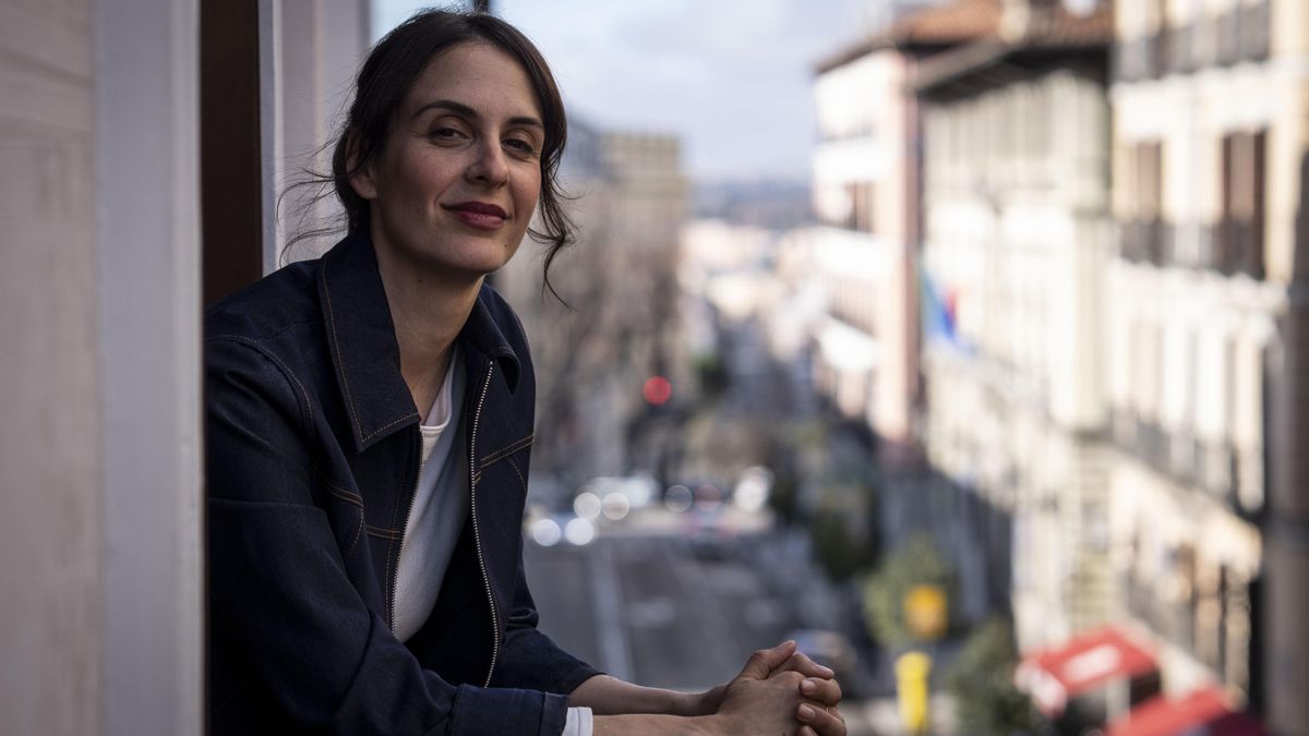 Maestre, en las dependencias de Más Madrid.