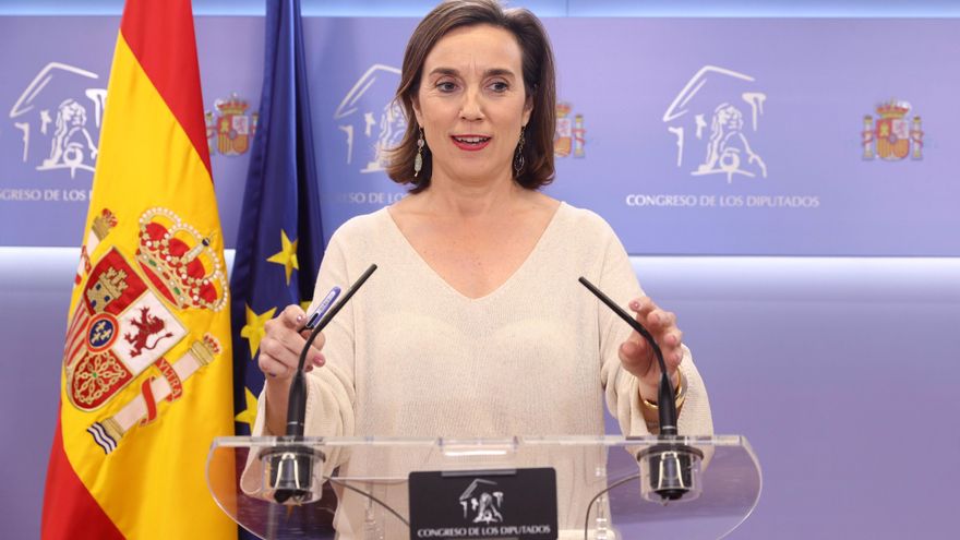 La secretaria General del Partido Popular y portavoz del partido, Cuca Gamarra.