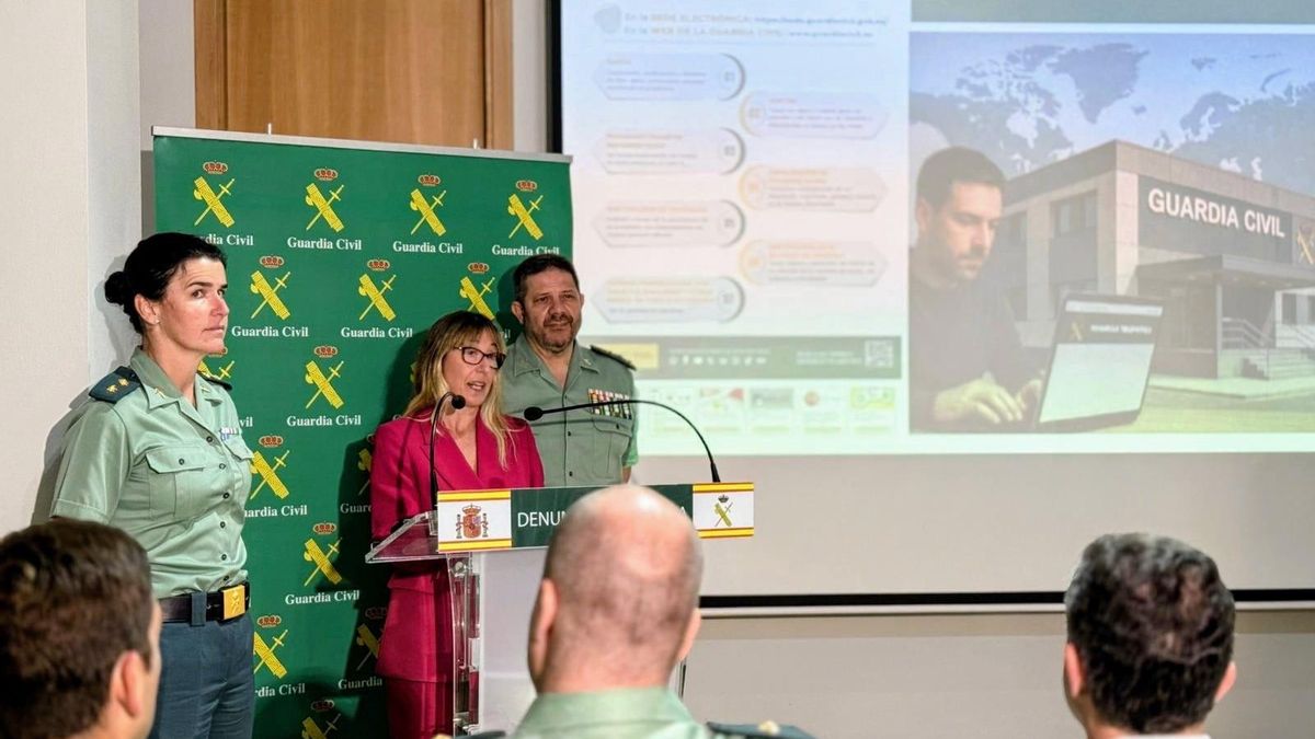 Presentación denuncia telemática Guardia Civil.
